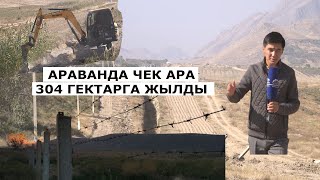 ЧЕК АРА: ӨЗБЕКСТАН АРАВАНДА ЧЕК АРА ТОСМОСУН 304 ГЕКТАРГА   ЖЫЛДЫРЫП КЕТТИ