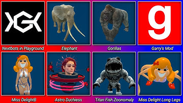 Nextbots in Playground Mod 4.6.9 Secret Map,Garry