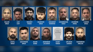 15 arrests in connection with $9.24M Toronto-area auto theft ring