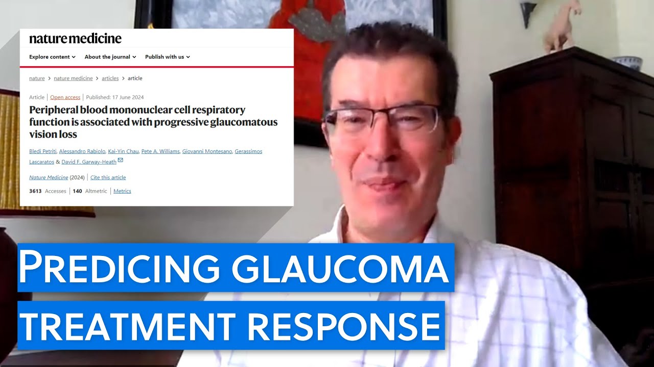 Markers in blood that predict response to glaucoma treatment discovered
