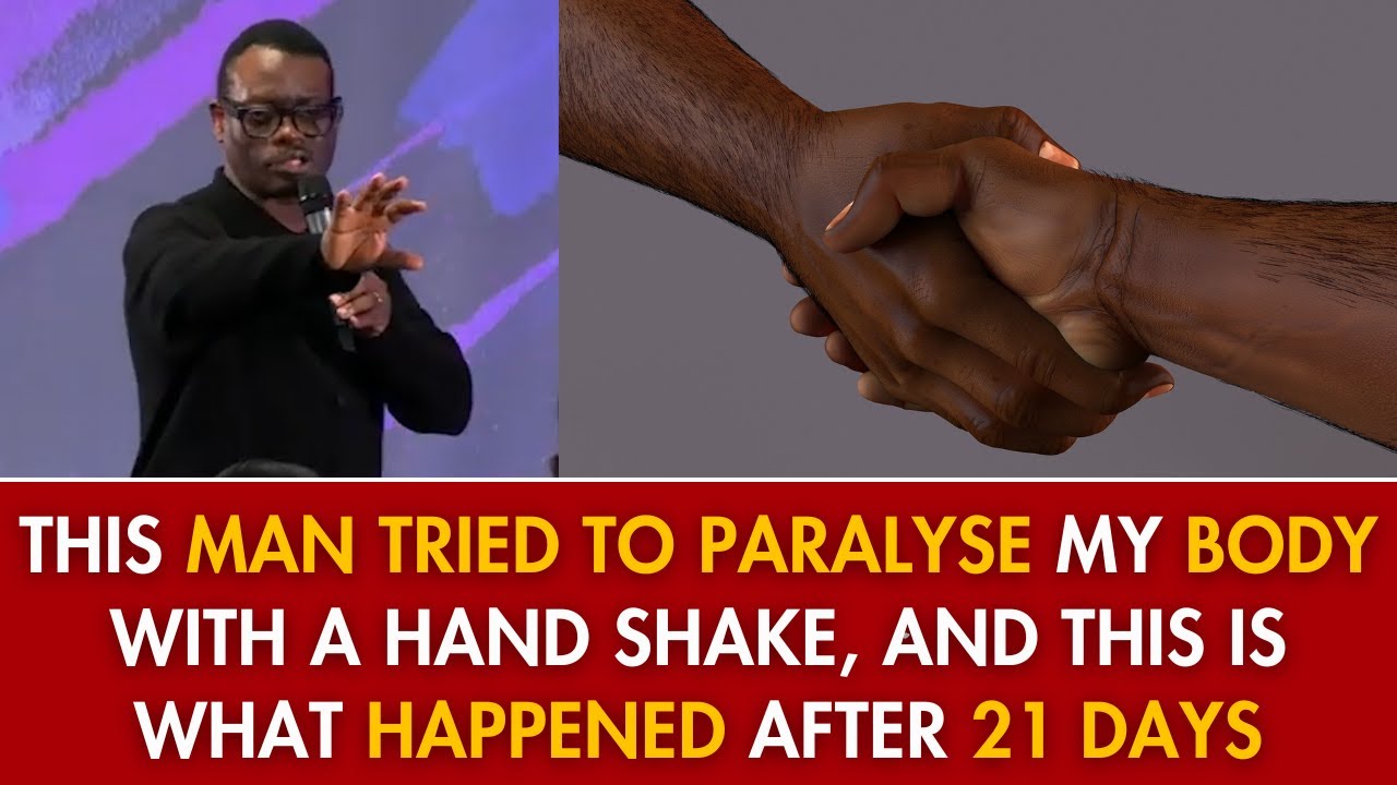 BE AWARE OF WHO YOU SHAKE HANDS: THIS MAN TRIED TO PARALYSE ME