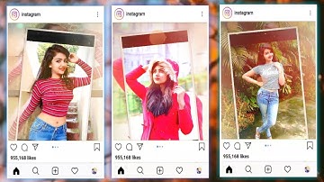 Instagram Photo frame status video | make awesome whatsapp status video | Editing | kinemaster