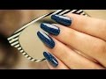 Convert Stiletto to Oval Nails - Acrylic, Hand File and Drill