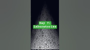 Day 7: Laboratories (AoC 2025)
