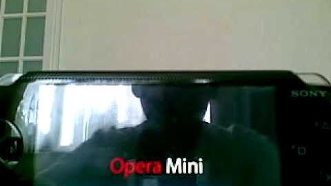 Opera mini 5 on my psp!!! *** Download link included***