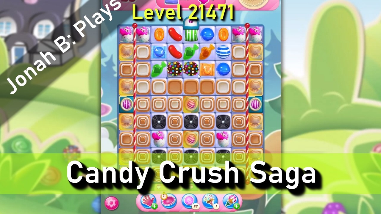 Candy Crush Saga Level 21471 - YouTube