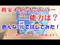 格安オイルチェンジャー　色んな硬さのオイルでテスト＆分解してみた！