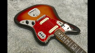 Fender JAPAN  '66 reissue JAGUAR JG66 Alder Body /3Tone sunburst finish　Crafted in Japan w/Case
