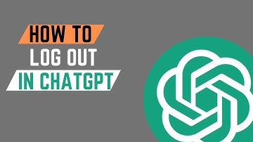 How To Log Out In Chat GPT | ChatGPT Tutorial