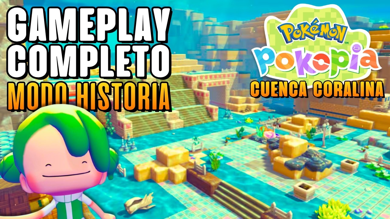 Cuenca Coralina - Pokopia 🌼 Gameplay completo en español (Switch 2)
