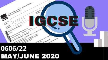 IGCSE Add Math May June 2020 Paper 22 0606/22