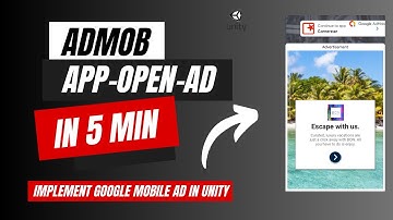 How to integrate Admob App Open Ad in unity | 2023 | blazes of  games