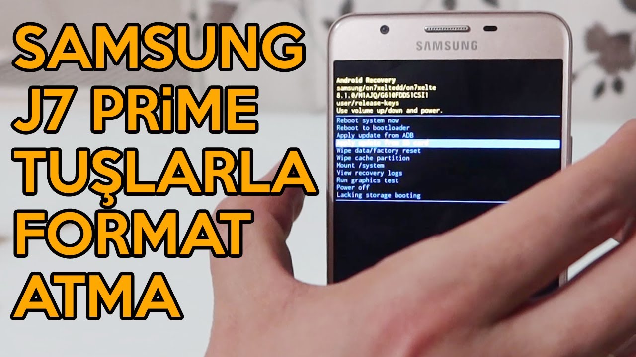 Samsung J26 Prime Tuşlarla Format Atma  Telefonu Sıfırla