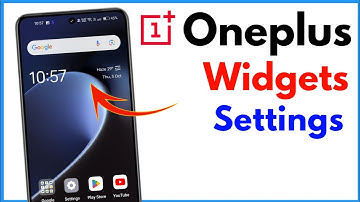 Oneplus Widget Settings | How To Add Widgets To Home Screen Oneplus