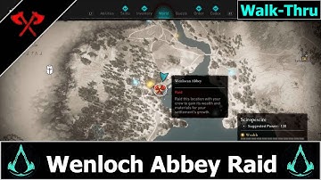 Wenloch Abbey Raid Key & All Wealth Chests Walk-Thru Assassin