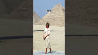 Princess diana in different  country clothes 