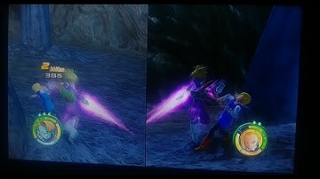 Dragonball Raging Blast 2 Salza Energy Blade Slash Attacks on Android 18 Ryona