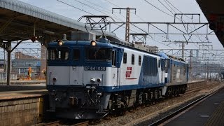 EF64 1036号機+EF210 7号機(無動力回送)(8865レ) 大垣駅通過