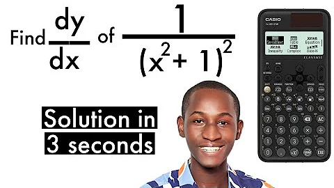 How To Find Derivatives Faster In Casio Fx-991 CW Scientific Calculator (New Method)