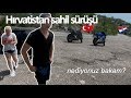 Motorla Hırvatistan sahil sürüşü