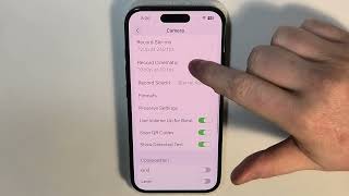 iPhone 17 Pro - कैमरा ग्रिड लाइन्स और लेवलर को कैसे सक्षम करें screenshot 4