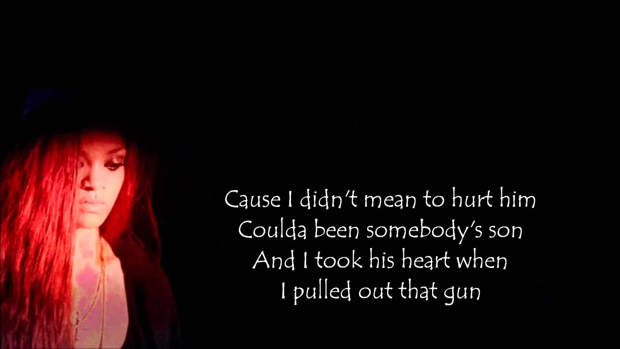 Rihanna Man Down Lyrics YouTube