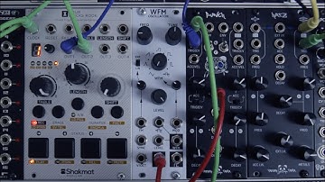 Drums with WFM oscillator and Decay-VCA like Punch and Hatz from Patching Panda