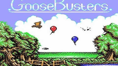Commodore 64: GooseBusters game ending by Virgin Mastertronic