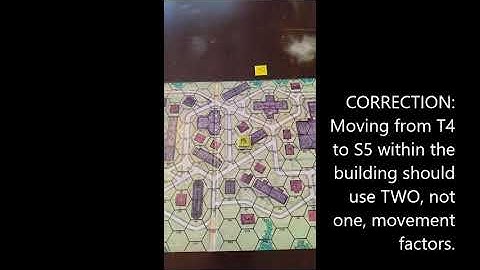 Advanced Squad Leader Tutorial - Chapter K Training Manual - Day 1