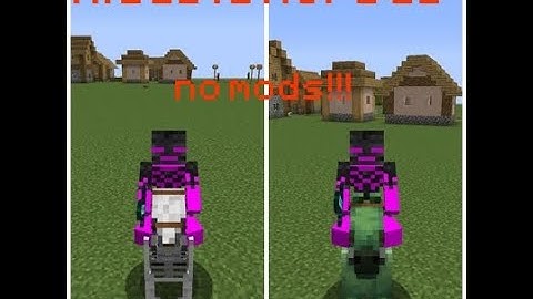 How to tame a Zombie Horse and Skeleton Horse in Minecraft Java Edition no Mods!!