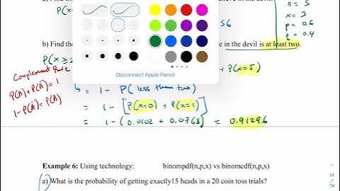 Stat 300: 5.2 binomial probability distribution part 2