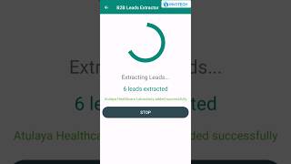 WhatsApp Leads Extractor | Unlimited Leads Generation | Whatspromo App Feature B2B | #shorts  #leads