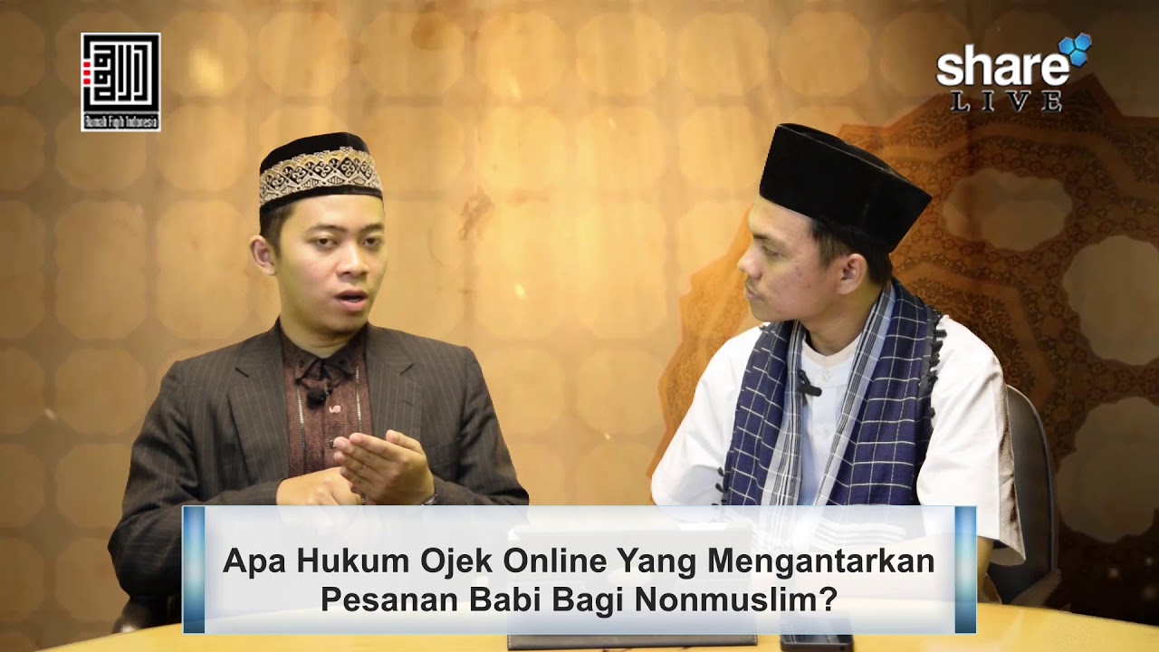 Apa Hukum Ojek Online Yang Mengantarkan Pesanan Babi Bagi Nonmuslim? - Ustadz M. Abdul Wahab, Lc.