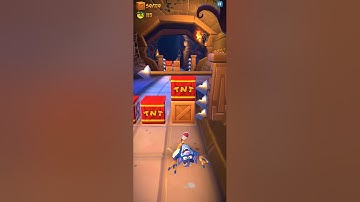 Crash Bandicoot On The Run - Temple Ruins Challenge Run Walkthrough