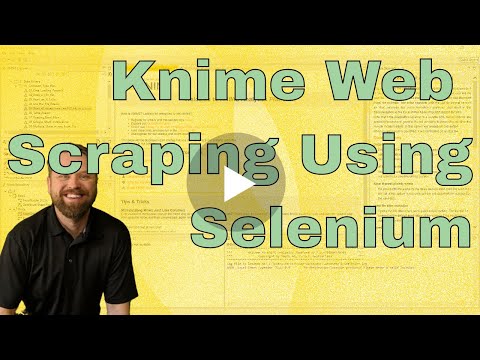 Knime - Selenium Nodes Navigate to Multiple URLs @EverydayVBAExcelTraining