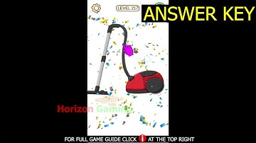 Braindom Draw Puzzle Sketch LEVEL 217 Answer