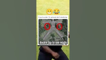 Double tap screen to see magic 😁!#memes #funny