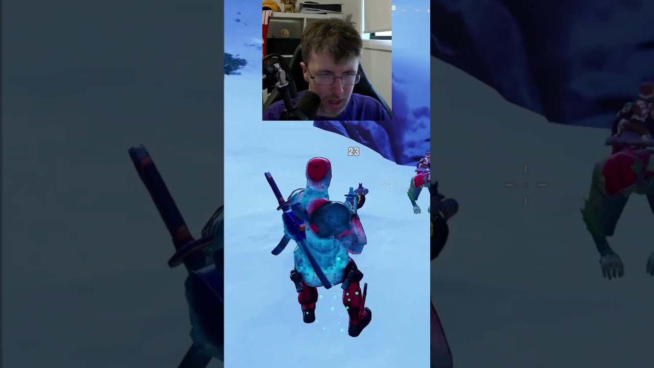 Deadpool likes big things in Fortnite #shorts