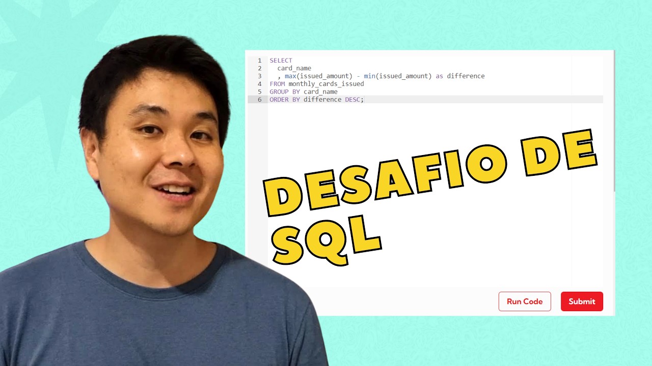 RESOLVENDO DESAFIO DE SQL I CORTE DA LIVE  •  ANDRE KUNIYOSHI