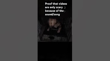 Proof that videos are only scary because of the sound/song (video from: @LifeofLuxury )