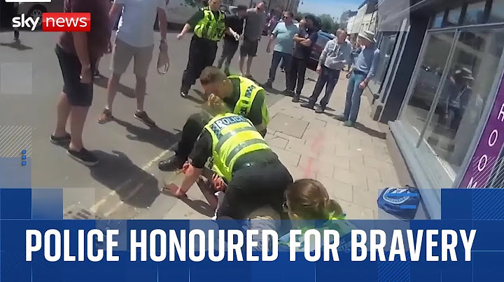 Police who confronted Southport killer among officers nominated for bravery award