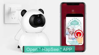 How to setup NewPal Panda Smart Camera with HapSee app on your phone screenshot 1