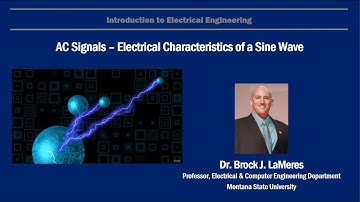 AC Signals - Electrical Parameters used with Sine Waves