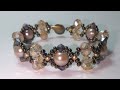 Beaded bracelet making * Elegant jewelry * Браслет из бусин * Модное красивое украшение * МК *