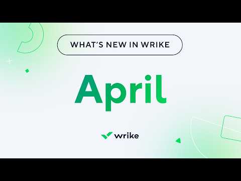 What's New in Wrike - April 2026