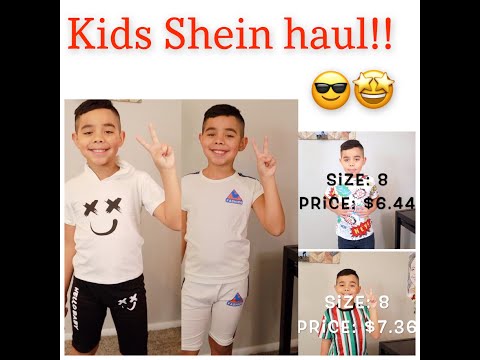 SHEIN try on haul! KIDS EDITION | AFFORDABLE | IS IT WORTH IT?