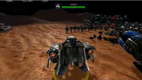 StarCraft 2 Epic Battle from Third Person (TPS) View in RTS mode