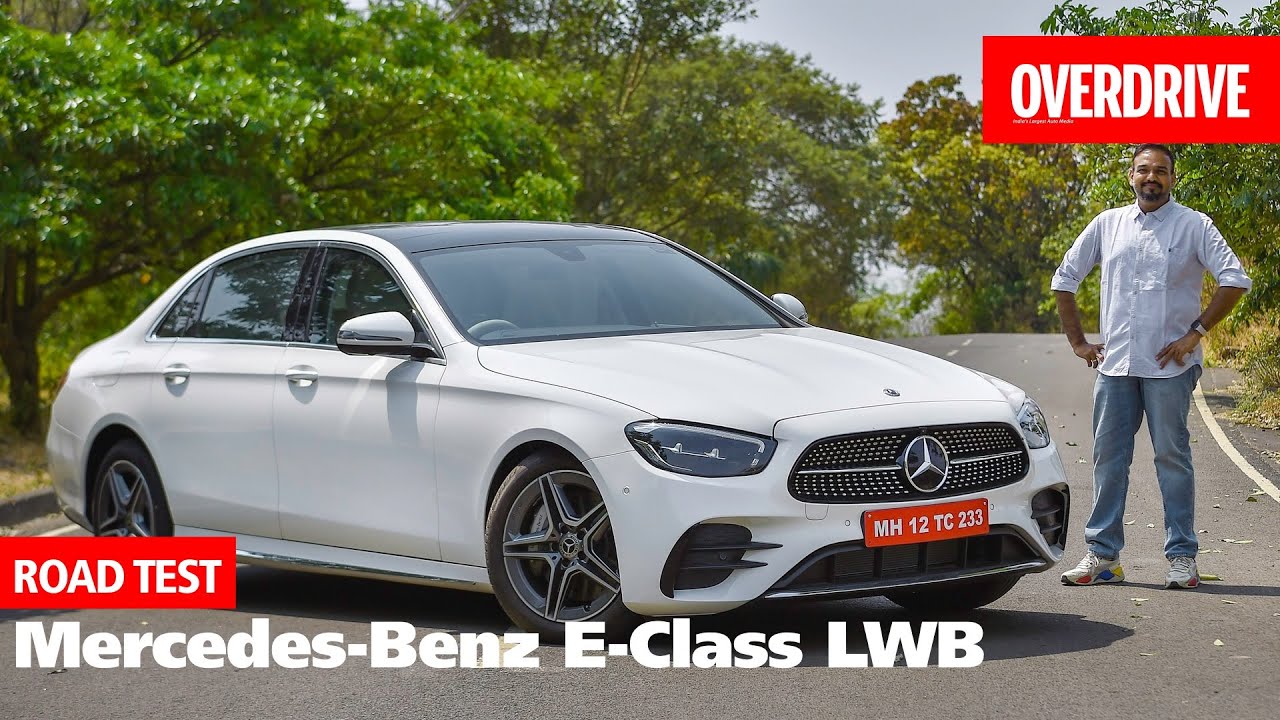 21 Mercedes Benz E Class E 350 D Road Test Review Overdrive Youtube