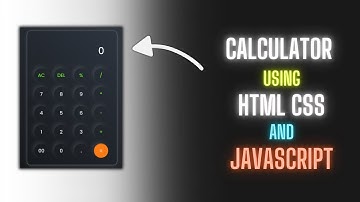How to make a Calculator using HTML CSS and Javascript