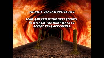 Ultimate Mortal Kombat 3 (Arcade) - The Lost Treasures of Shao Kahn - Fatality Demonstration Two